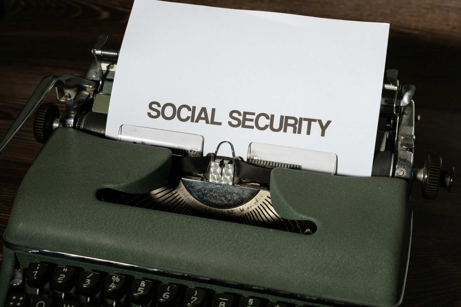 Tips and Strategies for Saving in Your 40s to Prepare for Retirement typewriter with social security word