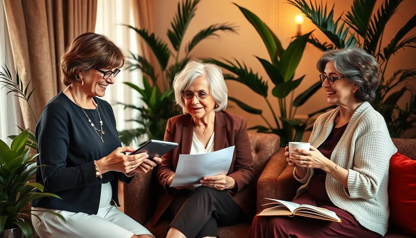 Mid-Age Women Building Relationship with Money