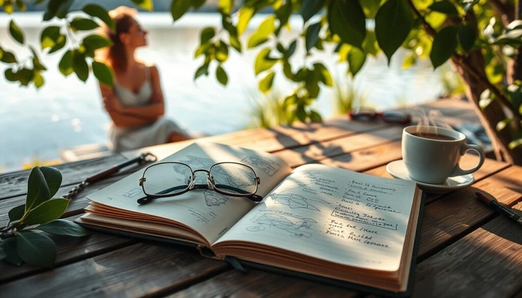 personal growth through travel journal