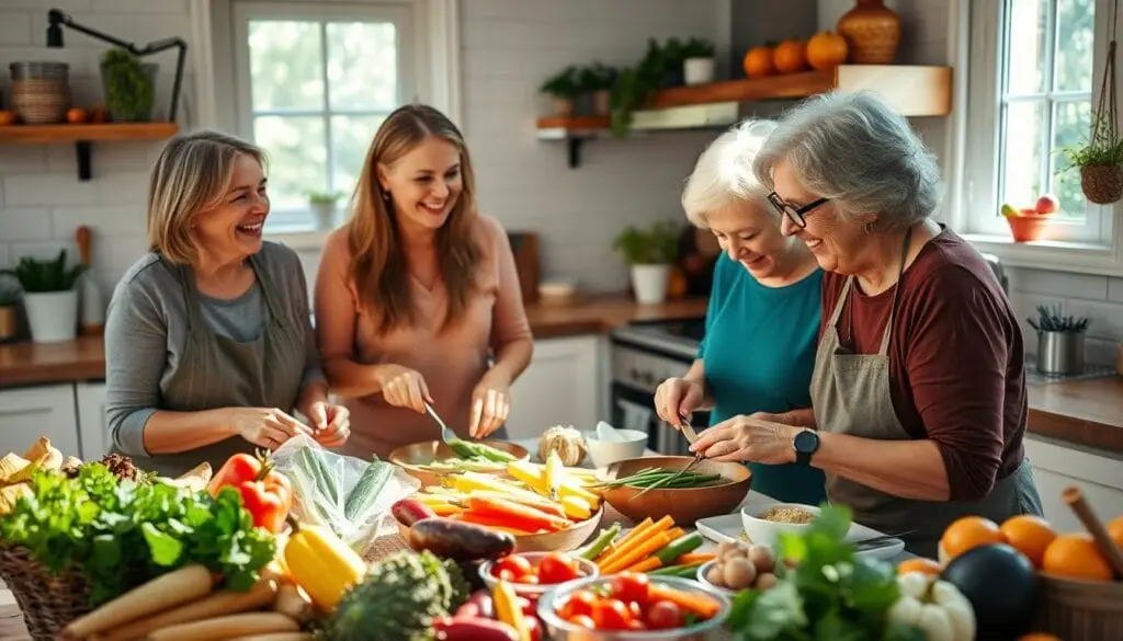 women healthy aging with plant-based diets