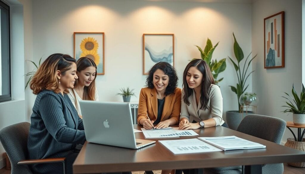 financial advisors helping with debt management