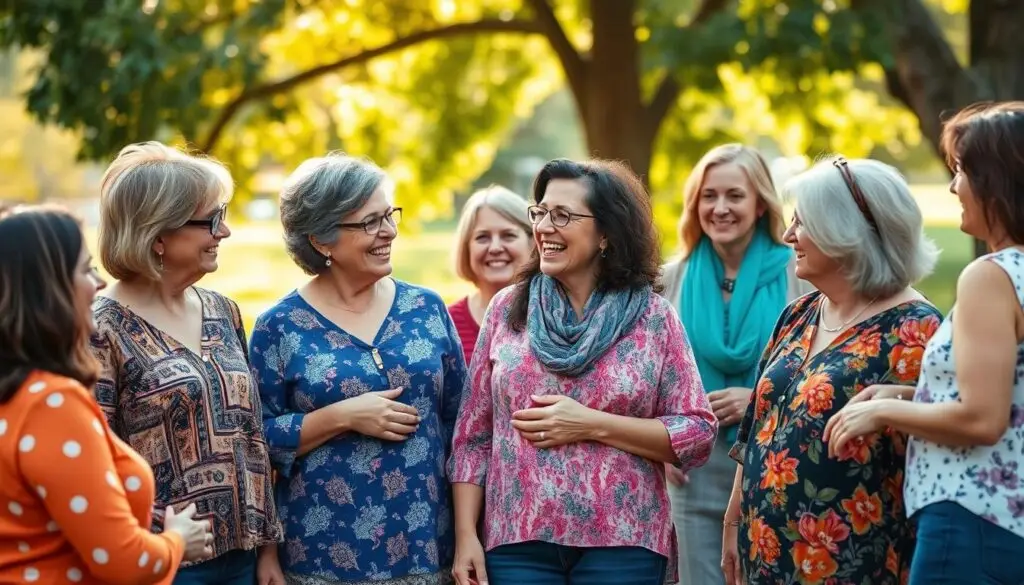 peer supportive network for midlife women