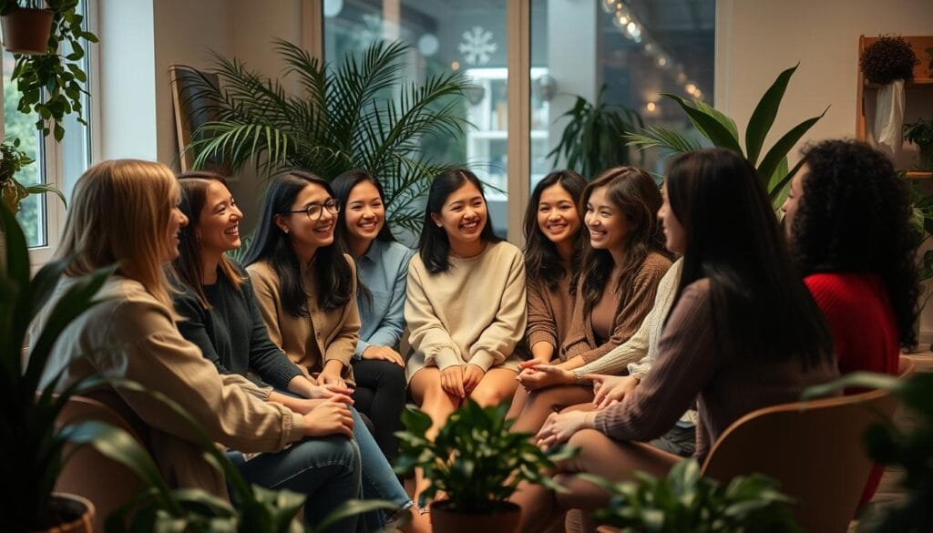 women support groups overcoming anxiety