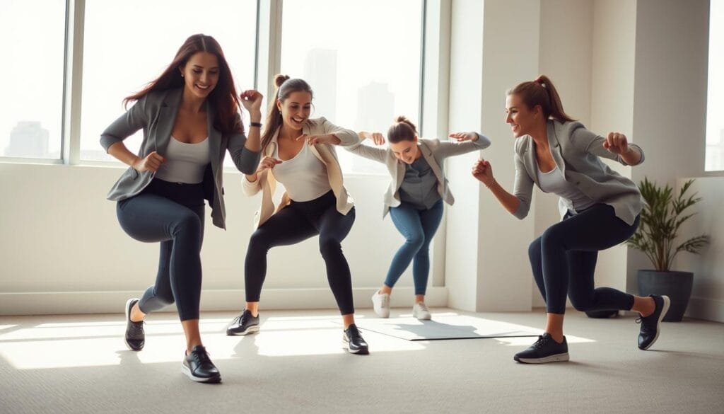 time-saving fitness at work