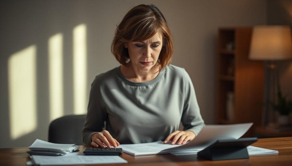 woman managing debt for big expenses