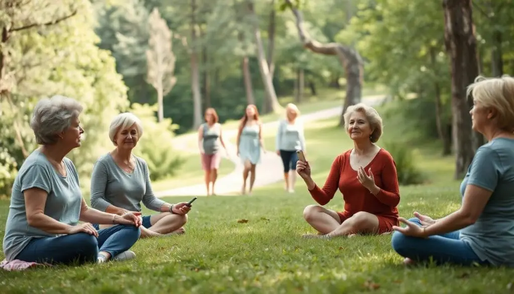midlife women digital detox